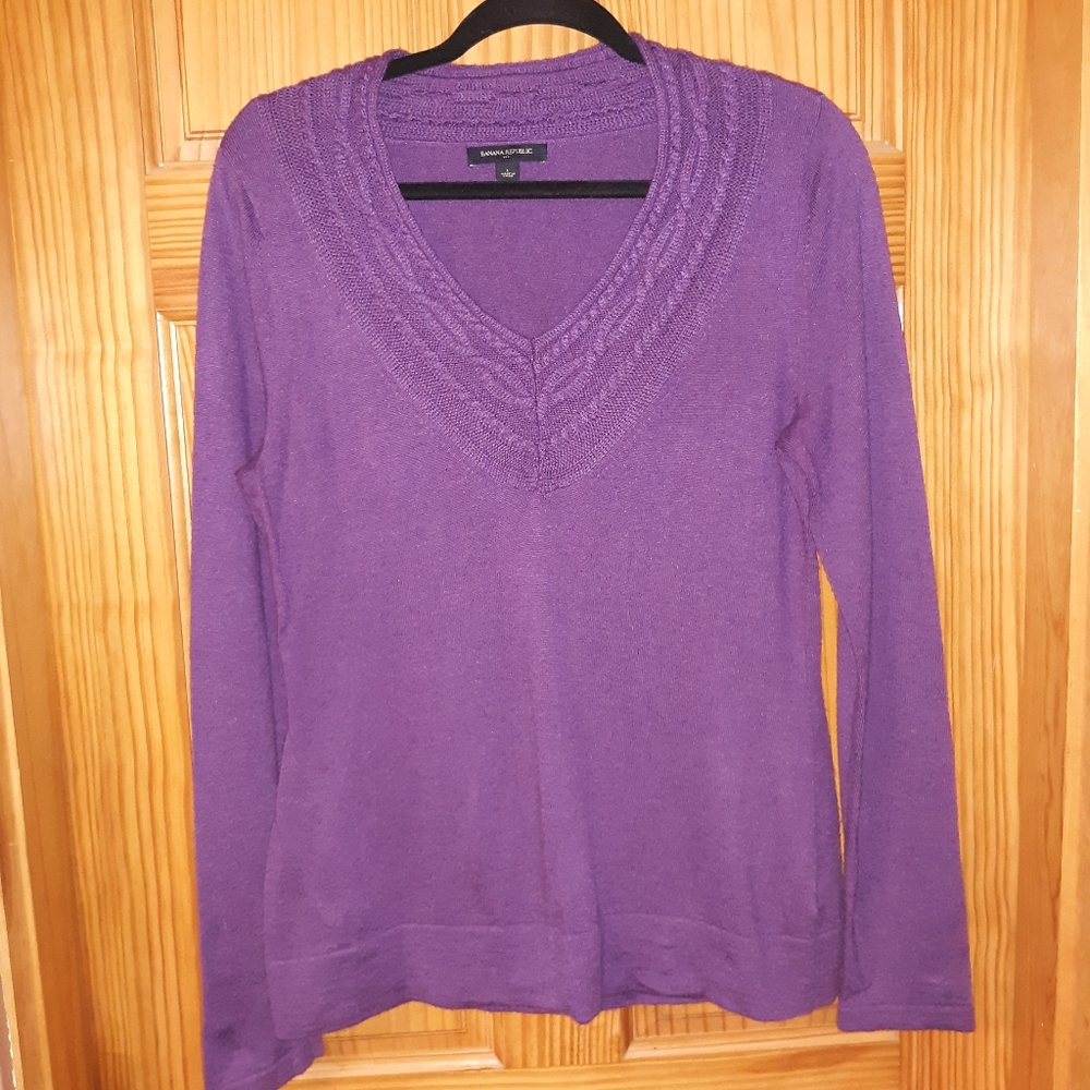 Banana Republic Plum/deep purple color